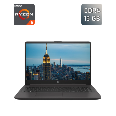 Ноутбук Б-класс HP 255 G8 / 15.6" (1920x1080) IPS / AMD Ryzen 5 5500U (6 (12) ядер по 2.1 - 4.0 GHz) / 16 GB DDR4 / 256 GB SSD / AMD Radeon Graphics 448SP / WebCam