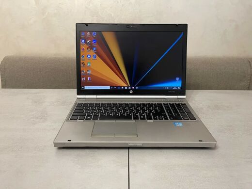 Ноутбук Б-клас HP EliteBook 8560p / 15.6" (1366x768) TN / Intel Core i7-2720QM (4 (8) ядра по 2.2 - 3.3 GHz) / 8 GB DDR3 / 240 GB SSD / AMD Radeon HD 6470M, 1 GB DDR3, 64-bit / WebCam / DisplayPort
