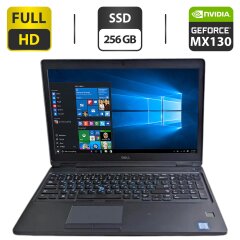 Ноутбук Dell Latitude 5590 / 15.6" (1920x1080) TN / Intel Core i5-8350U (4 (8) ядра по 1.7 - 3.6 GHz) / 16 GB DDR4 / 256 GB SSD / nVidia GeForce MX130, 2 GB GDDR5, 64-bit / WebCam