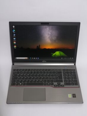 Ноутбук Fujitsu LifeBook E754 / 15.6'' (1920x1080) IPS / Intel Core i5-4210M (2 (4) ядра по 2.6 - 3.2 GHz) / 8 GB DDR3 / 128 GB SSD / Intel HD Graphics 4600 / DVD-ROM / Windows 10 Pro