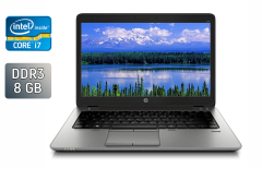 Ноутбук HP EliteBook 840 G1 / 14" (1366x768) TN / Intel Core i7-4600U (2 (4) ядра по 2.1 - 3.3 GHz) / 8 GB DDR3 / 240 GB SSD / AMD Radeon HD 8750M, 1 GB DDR3, 128-bit / WebCam / Fingerprint / Windows 10