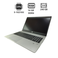 Ноутбук HP ProBook 450 G7 / 15.6" (1920x1080) IPS / Intel Core i5-10210U (4 (8) ядра по 1.6 - 4.2 GHz) / 16 GB DDR4 / 240 GB SSD / Intel UHD Graphics / WebCam