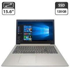 Ноутбук Lenovo IdeaPad 320-15AST / 15.6" (1366x768) TN / Intel Celeron N3350 (2 ядра по 1.1 - 2.4 GHz) / 8 GB DDR3 / 120 GB SSD / Intel HD Graphics / WebCam