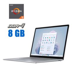 Ноутбук Microsoft Surface Laptop 3 1873 / 15" (2496x1664) IPS Touch / AMD Ryzen 5 3580U (4 (8) ядра по 2.1 - 3.7 GHz) / 8 GB DDR4 / 120 GB SSD / AMD Radeon Vega 9 Graphics / WebCam 