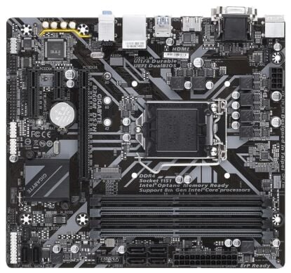 Нова материнська плата Gigabyte B360M DS3H / Socket LGA1151 / M.2