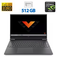 Новий ігровий ноутбук HP Victus Gaming 15-fa0154nw / 15.6" (1920x1080) IPS / Intel Core i5-12450H (8 (12) ядер по 3.3 - 4.3 GHz) / 8 GB DDR4 / 512 GB SSD / nVidia GeForce GTX 1650, 4 GB GDDR5, 128-bit / WebCam / HDMI