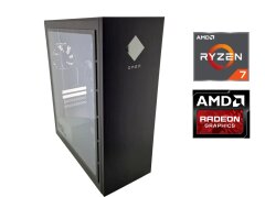 Новий ігровий ПК HP OMEN 9NA81AVT#ABA-0086 Tower / AMD Ryzen 7 3700X (8 (16) ядер по 3.6 - 4.4 GHz) / 16 GB DDR4 / 512 GB SSD / AMD Radeon RX 6600, 8 GB GDDR6, 128-bit / 500W / Win 10 Home