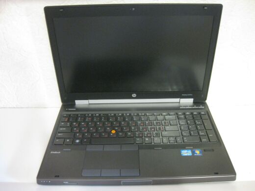 Рабочая станция HP EliteBook 8570w / 15.6" (1920x1080) TN / Intel Core i7-3820QM (4 (8) ядра по 2.7 - 3.7 GHz) / 8 GB DDR3 / 256 GB SSD+500 GB HDD / nVidia Quadro K2000M, 2 GB DDR3, 128-bit / WebCam / DVD-RW / USB 3.0 / АКБ не держит Рабочая станция HP EliteBook 8570w / 15.6" (1920x1080) TN / Intel Core i7-3820QM (4 (8) ядра по 2.7 - 3.7 GHz) / 8 GB DDR3 / 256 GB SSD+500 GB HDD / nVidia Quadro K2000M, 2 GB DDR3, 128-bit / WebCam / DVD-RW / USB 3.0 / АКБ не держит