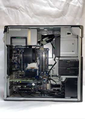 Рабочая станция HP Z640 Workstation Tower / Intel Xeon E5-2609 v3 (6 ядер по 1.9 GHz) / 32 GB DDR4 / 256 GB SSD + 1000 GB HDD / nVidia Quadro K2200, 4 GB GDDR5, 128-bit / DVD-ROM / 925W Рабочая станция HP Z640 Workstation Tower / Intel Xeon E5-2609 v3 (6 ядер по 1.9 GHz) / 32 GB DDR4 / 256 GB SSD + 1000 GB HDD / nVidia Quadro K2200, 4 GB GDDR5, 128-bit / DVD-ROM / 925W