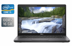 Ультрабук Б-клас Dell Latitude 5400 / 14" (1920x1080) IPS / Intel Core i5-8265U (4 (8) ядра по 1.6 - 3.9 GHz) / 16 GB DDR4 / 512 GB SSD / Intel UHD Graphics 620 / WebCam / HDMI / Windows 10