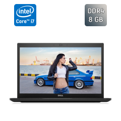 Ультрабук Б-класс Dell Latitude 7480 / 14" (1920x1080) IPS / Intel Core i7-7600U (2 (4) ядра по 2.8 - 3.9 GHz) / 8 GB DDR4 / 256 GB SSD / Intel HD Graphics 620 / WebCam / HDMI / Windows 10