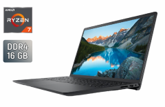 Ультрабук Dell Inspiron 15 3535 / 15.6" (1920x1080) IPS / AMD Ryzen 7 7730U (8 (16) ядер по 2.0 - 4.5 GHz) / 16 GB DDR4 / 512 GB SSD / AMD Radeon RX Vega 8 / WebCam / HDMI / Windows 11