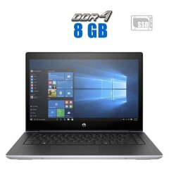 Ультрабук HP ProBook 440 G5 / 14" (1366x768) TN / Intel Core i3-8130U (2 (4) ядра по 2.2 - 3.4 GHz) / 8 GB DDR4 / 480 GB SSD / Intel HD Graphics 620 / WebCam