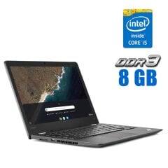 Ультрабук Lenovo ThinkPad 13 Chromebook 20GL / 13.3" (1920x1080) IPS Touch / Intel Core i5-6300U (2 (4) ядра по 2.4 - 3.0 GHz) / 8 GB DDR3 / 32 GB eMMC / Intel HD Graphics 520 / WebCam / ChromeOS 