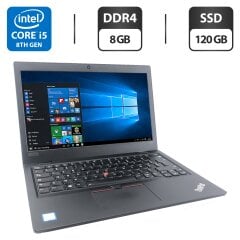 Ультрабук Lenovo ThinkPad L390 / 13.3" (1920x1080) IPS / Intel Core i5-8265U (4 (8) ядра по 1.6 - 3.9 GHz) / 8 GB DDR4 / 120 GB SSD / Intel UHD Graphics / WebCam