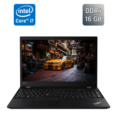 Ультрабук Lenovo ThinkPad T590 / 15.6" (1920x1080) IPS / Intel Core i7-8565U (4 (8) ядра по 1.8 - 4.6 GHz) / 16 GB DDR4 / 512 GB SSD / Intel UHD Graphics 620 / WebCam / TouchID / Windows 10