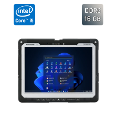 Защищенный планшет Panasonic Toughbook CF-33-1 / 12" (2160x1440) IPS Touch / Intel Core i5-7300U (2 (4) ядра по 2.6 - 3.5 GHz) / 16 GB DDR3 / 512 GB SSD / Intel HD Graphics 620 / WebCam / Keyboard