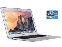 Нетбук Apple MacBook Air 11 A1465 2015 / 11" (1366x768) IPS / Intel Core i5-5250U (2 (4) ядра по 1.6 - 2.7 GHz) / 8 GB DDR4 / 256 GB SSD / Intel HD Graphics 6000 / WebCam / MacOS
