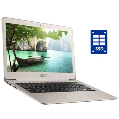 Ультрабук Б-класс Asus ZenBook UX305C / 13.3" (1920x1080) IPS / Intel Core m3-6Y30 (2 (4) ядра по 2.2 GHz) / 8 GB DDR3 / 128 GB SSD / Intel HD Graphics 615 / WebCam / Win 10 Home