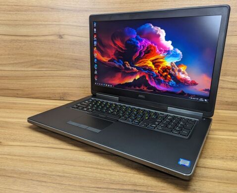 Мобільна робоча станція Dell Precision 7710 / 17.3" (1920x1080) IPS / Intel Core i7-6920HQ (4 (8) 2.9 - 3.8 GHz) / 32 GB DDR4 / 480 GB SSD + 512 GB SSD / nVidia Quadro M3000M, 4 GB GDDR5, 256-bit / WebCam / Windows 10