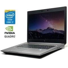 Мобильная рабочая станция HP ZBook 17 G6 / 17.3" (1920x1080) IPS / Intel Core i7-9850H (6 (12) ядер по 2.6 - 4.6 GHz) / 16 GB DDR4 / 256 GB SSD + 1000 GB HDD / nVidia Quadro RTX 3000, 6 GB GDDR6, 192-bit / WebCam / Win 11 Pro