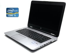 Ноутбук HP ProBook 640 G2 / 14" (1366x768) TN / Intel Core i5-6200U (2 (4) ядра по 2.3 - 2.8 GHz) / 8 GB DDR4 / 240 GB SSD / Intel HD Graphics 520 / WebCam / Win 10 Pro