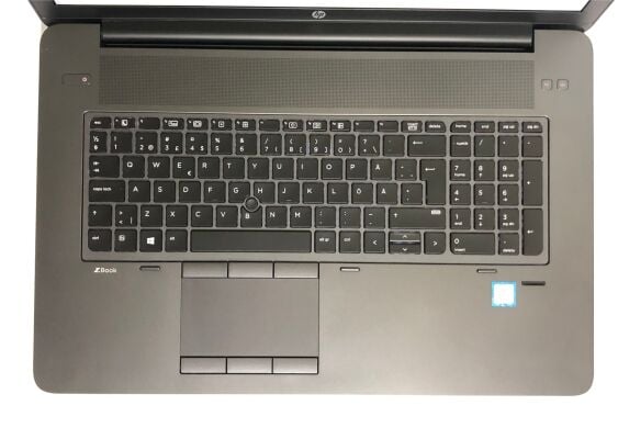 Мобільна робоча станція HP ZBook 17 G3 / 17.3" (1600x900) TN / Intel Core i5-6440HQ (4 ядра по 2.6 - 3.5 GHz) / 8 GB DDR4 / 256 GB SSD / nVidia Quadro М1000M, 2 GB DDR3, 128-bit / WebCam / Win 10 Pro
