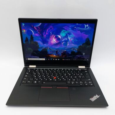 Ультрабук-трансформер Lenovo ThinkPad X390 Yoga 2 in 1 / 13.3" (1920x1080) IPS Touch / Intel Core i5-8350U (4 (8) ядра по 1.7 - 3.6 GHz) / 16 GB DDR4 / 256 GB SSD / Intel UHD Graphics 620 / WebCam Ультрабук-трансформер Lenovo ThinkPad X390 Yoga 2 in 1 / 13.3" (1920x1080) IPS Touch / Intel Core i5-8350U (4 (8) ядра по 1.7 - 3.6 GHz) / 16 GB DDR4 / 256 GB SSD / Intel UHD Graphics 620 / WebCam