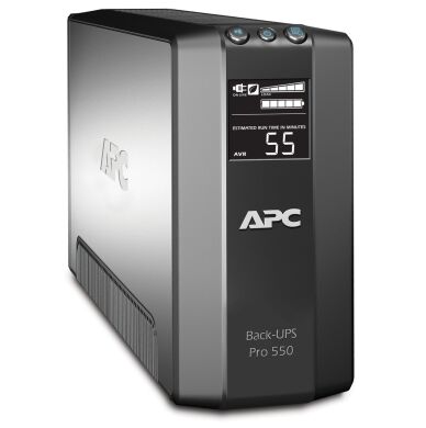 ДБЖ Б-клас APC Back UPS Pro 550 / 230 V / 550 V&middot;А / 330W / 6 виходів / USB Data Port, 2x RJ-45
