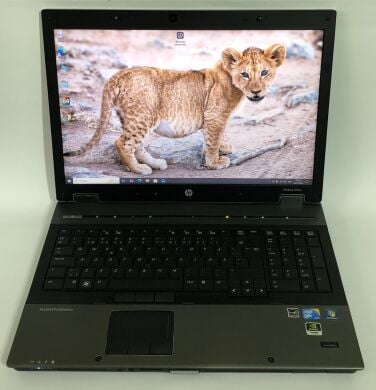 Ноутбук HP EliteBook 8740w / 17" (1920x1200) TN / Intel Core i5-540M (2 (4) ядра по 2.53 - 3.07 GHz) / 8 GB DDR3 / 256 GB SSD / nVidia Quadro FX 2800M, 1 GB GDDR3, 256-bit / WebCam