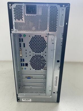 Компьютер Fujitsu Esprimo P758 E85 Tower / Intel Core i5-8400 (6 ядер по 2.8 - 4.0 GHz) / 8 GB DDR4 / 128 GB SSD + 500 GB HDD / Intel UHD Graphics 630