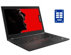 Нетбук Lenovo ThinkPad X280 / 12.5" (1366x768) TN / Intel Core i3-8130U (2 (4) ядра по 2.2 - 3.4 GHz) / 8 GB DDR4 / 256 GB SSD / Intel UHD Graphics 620 / WebCam