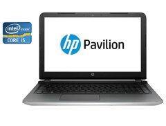 Ноутбук Б-класс HP Pavilion 15 / 15.6" (1366x768) TN / Intel Core i5-4210U (2 (4) ядра по 1.7 - 2.7 GHz) / 12 GB DDR3 / 1000 GB HDD / Intel HD Graphics 4400 / WebCam