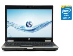 Нетбук А-клас HP EliteBook 2540p / 12.1'' (1280x800) TN / Intel Core i7-640M (2 (4) ядра по 2.8 - 3.46 GHz) / 8 GB DDR3 / 120 GB SSD / Intel HD Graphics / WebCam / DVD-RW 