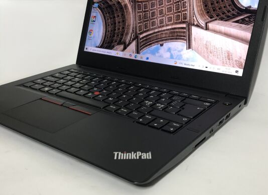 Ноутбук Lenovo ThinkPad E470 / 14" (1920х1080) IPS / Intel Core i5-7200U (2 (4) ядра по 2.5 - 3.1 GHz) / 8 GB DDR4 / 256 GB SSD / Intel HD Graphics 620 / WebCam / Win 10 Home Ноутбук Lenovo ThinkPad E470 / 14" (1920х1080) IPS / Intel Core i5-7200U (2 (4) ядра по 2.5 - 3.1 GHz) / 8 GB DDR4 / 256 GB SSD / Intel HD Graphics 620 / WebCam / Win 10 Home