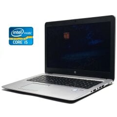 Ноутбук HP EliteBook 850 G3 / 15.6" (1366x768) TN / Intel Core i5-6200U (2 (4) ядра по 2.3 - 2.8 GHz) / 8 GB DDR4 / 128 GB SSD / Intel HD Graphics 520 / WebCam / Win 10 Pro