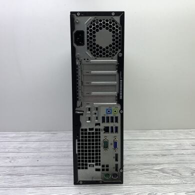 Компьютер HP EliteDesk 800 G2 SFF / Intel Core i3-6100 (2 (4) ядра по 3.7 GHz) / 8 GB DDR4 / 120 GB SSD / Intel HD Graphics 530 / DVD-ROM