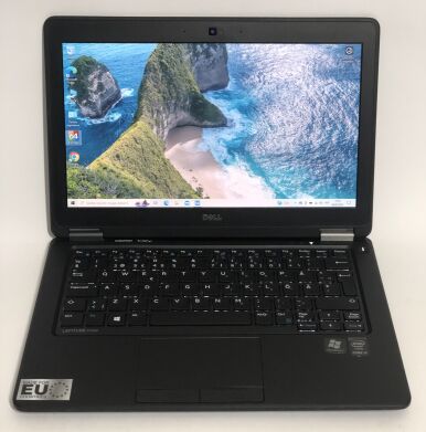 Нетбук Б-клас Dell Latitude E7250 / 12.5" (1366x768) TN / Intel Core i3-5010U (2 (4) ядра по 2.1 GHz) / 8 GB DDR3 / 128 GB SSD / Intel HD Graphics 5500 / WebCam / Win 10 Home