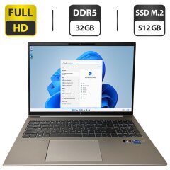 Мобильная рабочая станция Б-класс HP ZBook Firefly 16 G9 / 16" (1920x1200) IPS / Intel Core i7-1260P (12 (16) ядер по 3.4 - 4.7 GHz) / 32 GB DDR5 / 512 GB SSD M.2 / Intel Iris Xe Graphics / WebCam / Fingerprint