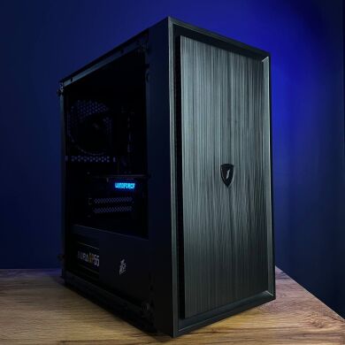 Ігровий ПК 1stPlayer B5-M-BK-3F Black Tower / Intel Core i5-7400 (4 ядра по 3.0 - 3.5 GHz) / 16 GB DDR4 / 128 GB SSD + 500 GB HDD / nVidia GeForce GTX 970, 4 GB GDDR5, 256-bit / 550W