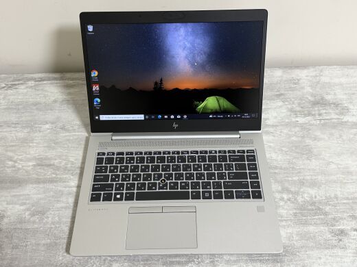 Ультрабук Б-клас HP Elitebook 745 G5 / 14" (1920x1080) IPS / AMD Ryzen 7 Pro 2700U (4 (8) ядра по 2.2 - 3.8 GHz) / 16 GB DDR4 / 256 GB SSD / AMD Radeon Vega 10 Graphics / WebCam