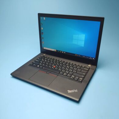 Ультрабук Lenovo ThinkPad T470 / 14" (1920x1080) IPS / Intel Core i5-6300U (2 (4) ядра по 2.4 - 3.0 GHz) / 16 GB DDR4 / 480 GB SSD / Intel HD Graphics 520 / Win 10 Pro Ультрабук Lenovo ThinkPad T470 / 14" (1920x1080) IPS / Intel Core i5-6300U (2 (4) ядра по 2.4 - 3.0 GHz) / 16 GB DDR4 / 480 GB SSD / Intel HD Graphics 520 / Win 10 Pro