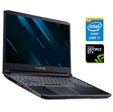 Ігровий ноутбук Б-клас Acer Predator Helios 300 PH315-52-78VL / 15.6" (1920x1080) IPS / Intel Core i7-9750H (6 (12) ядер по 2.6 - 4.5 GHz) / 16 GB DDR4 / 1000 GB SSD / nVidia GeForce GTX 1660 Ti, 6 GB GDDR6, 192-bit / WebCam / Win 10