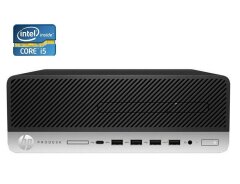 ПК HP ProDesk 600 G3 SFF / Intel Core i5-7500 (4 ядра по 3.4 - 3.8 GHz) / 8 GB DDR4 / 120 GB SSD / Intel HD Graphics 630