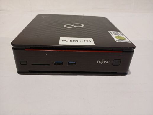 Неттоп Б-класс Fujitsu Esprimo Q520 USFF / Intel Core i3-4150T (2 (4) ядра по 3.0 GHz) / 8 GB DDR3 / 240 GB SSD / Intel HD Graphics 4400