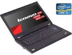 Ноутбук Б-клас Lenovo ThinkPad T420 / 14" (1366x768) TN / Intel Core i5-2520M (2 (4) ядра по 2.5 - 3.2 GHz) / 8 GB DDR3 / 120 GB SSD / Intel HD Graphics 3000 / DVD-ROM / WebCam + USB-флешка