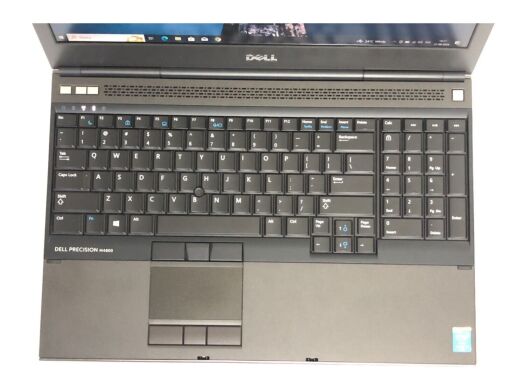 Мобільна робоча станція Dell Precision M4800 / 15.6" (3820x2160) IPS / Intel Core i7-4810MQ (4 (8) ядра по 2.8 - 3.8 GHz) / 16 GB DDR3 / 256 GB SSD / nVidia Quadro K1100M, 2 GB GDDR5, 128-bit / WebCam / DVD-ROM