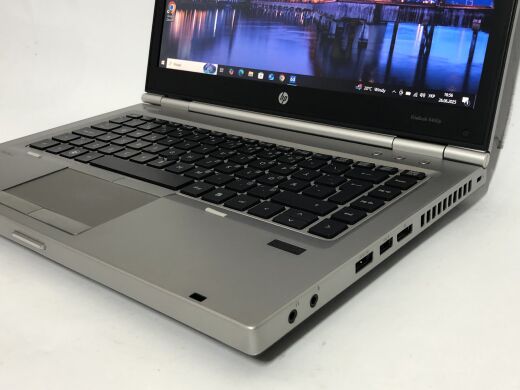 Ноутбук Б-клас HP EliteBook 8460p / 14" (1366x768) TN / Intel Core i5-2410M (2 (4) ядра по 2.3 - 2.9 GHz) / 8 GB DDR3 / 500 GB HDD / AMD Radeon HD 6470M, 1GB DDR3, 64-bit / WebCam / DVD-ROM