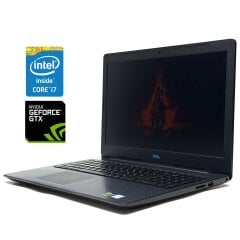 Ігровий ноутбук Dell G3 3579 / 15.6" (1920x1080) IPS / Intel Core i7-8750H (6 (12) ядер по 2.2 - 4.1 GHz) / 16 GB DDR4 / 128 GB SSD + 1000 GB HDD / nVidia GeForce GTX 1050 Ti, 4 GB GDDR5, 128-bit / WebCam / Win 11