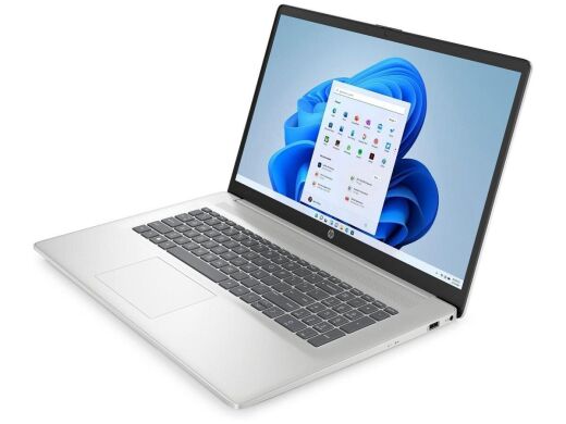 Новий ноутбук HP 17-cp2060ca / 17.3" (1920x1080) TN / AMD Ryzen 3 7320U (4 (8) ядра по 2.4 - 4.1 GHz) / 8 GB DDR4 / 512 GB SSD / AMD Radeon 610M Graphics / WebCam / Win 11 Home